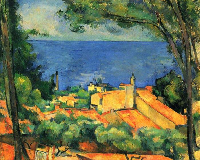 Paul Cezanne L Estaque China oil painting art